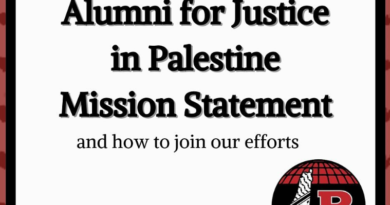 Rutgers Alumni for Justice in Palestine