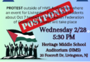 Protest Postponed Due to Violence of Livingston Zionists at Last Night’s Board Meeting! No Genocide Agenda Curriculum in NJ Public Schools! Stop Misuse of Public Schools for Genocidal Purpose!