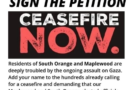 South Orange – Maplewood (SOMA) Petition for Cease Fire Resolution
