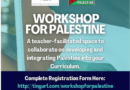 Palestinian Curriculum Workshop March 9