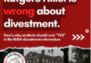 RU Jewish Group Anti-Zionist Minyan: Rutgers Hillel is Wrong About Divestment – Vote YES! – Updated