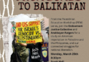 From Bombs to Balikatin, RU NewB, Scott Hall  March 25, 8:40pm