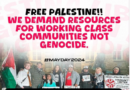 Princeton May Day March: Free Palestine, Resources for Working Class Communities, Not Genocide, Wed. May 1, 5:30 pm
