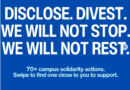 Student Resources – List of Some of the Campuses with Encampments and Other Actions