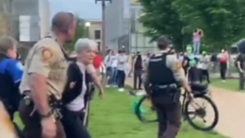 Presidential Candidate Jill Stein Arrested at Washington U (St. Louis) Along w/ Students 4/28/2024