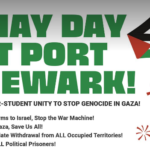 May Day Informational Picket Wed May 1 3 – 7pm @ Newark Port
