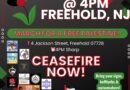 March for a Free Palestine, Sunday 4/21 @ 4pm in Freehold, NJ