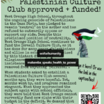 Support West Orange Students Right to Form Humanitarian Group for Palestine – Sight Petition!