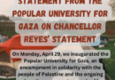 University of Massachusetts – Popular University for Gaza – Cops Threatening Repression