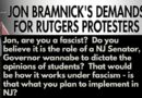 NJ Senator Bramnick Thinks He Can Force Speech Into Mouths of Students!