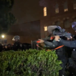 Days After Cops Supported Pro-Israel Fascists Mob Assault with Weapons on UCLA Encampment – Cops Also Attack Encampment with Weapons 5/2 – 5 Shot in Head by Rubber Bullets!