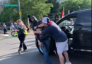 Washington U St. Louis – Protesters Take Corner – Homicidal Pro-Israel Driver Attempts to Drive Through Them – Planned Route to Do So 5/3
