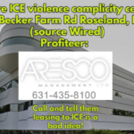 Roseland, NJ Reportedly to Site ICE Violence Complicity Center