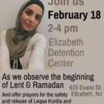 Catholics Across North Jersey Will Observe Ash Wednesday with Series of Events in Response to a Call to Action on Immigration by Cardinal Joseph Tobin