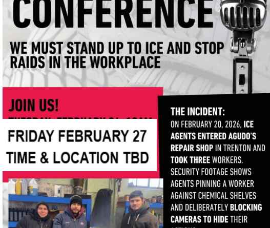 Resistencia en Accion NJ Presser Responds to Attack on Auto Shop – Commentary on Sherrill’s ICE Responses