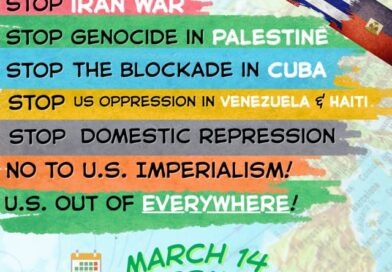 Green Party of NJ: RALLY FOR PEACE, Saturday March 14, 2pm, New Brunswick