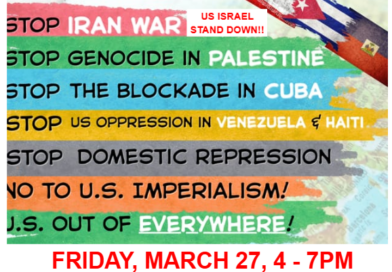 Rutgers NO WAR / NO ICE Protest on Eve of NO KINGS Fri. 3/27 4 – 7pm Hamilton / College Av – Right of Way Free Speech Protest