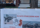 Haunting my old stomping grounds: An antiwar trip down Memory Lane (College Av.) Carrying Sign Demanding End to US – Israel War on Iran – All Out Friday 3/27 4pm College Av / Hamilton St. New B NJ