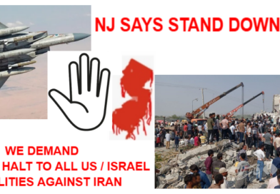 NJ SAYS: STAND DOWN USA!  STAND DOWN ISRAEL!