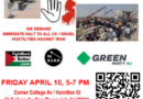 Rutgers STOP US / ISRAEL WAR ON IRAN / NO ICE Protest Fri. 4/10 5 – 7pm Hamilton / College Av – Right of Way Free Speech Protest